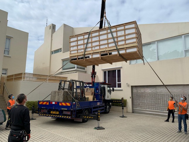 佳運水族工程公司辦公室及車隊